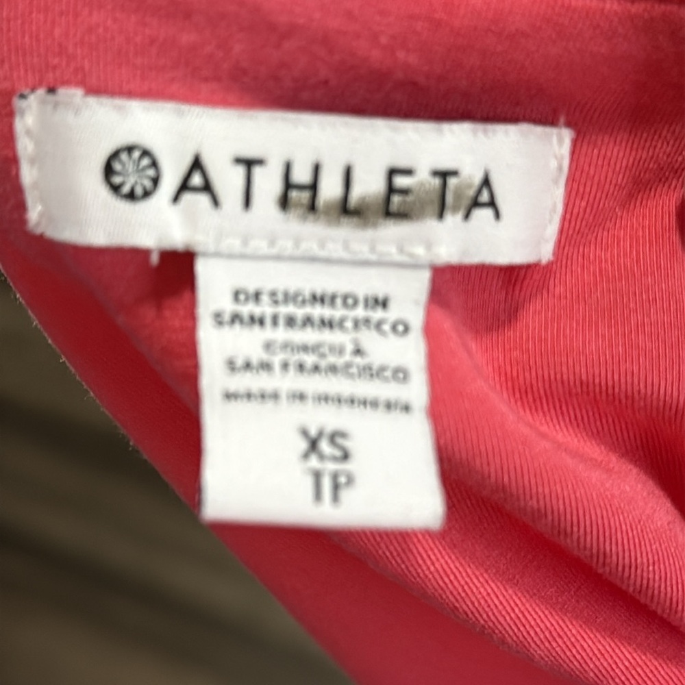 Athleta Pink Halter Mini Sundress - Picture 3 of 3